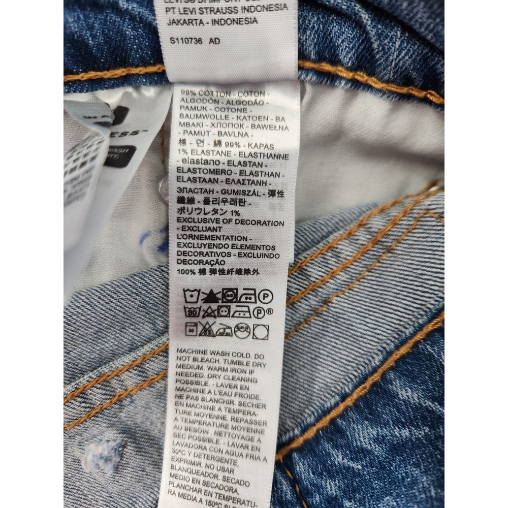 NEW LEVIS 541 Athletic Taper Jeans Stretch All Seasons Big & Tall 46x35 READ - Picture 14 of 16